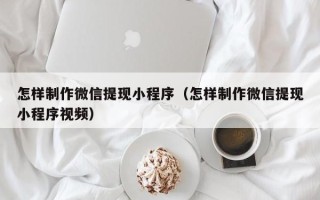 冠县怎样制作微信提现小程序（怎样制作微信提现小程序视频）